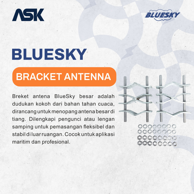 Bracket Antena Bluesky Besar / Breket Antena Kecil Bluesky