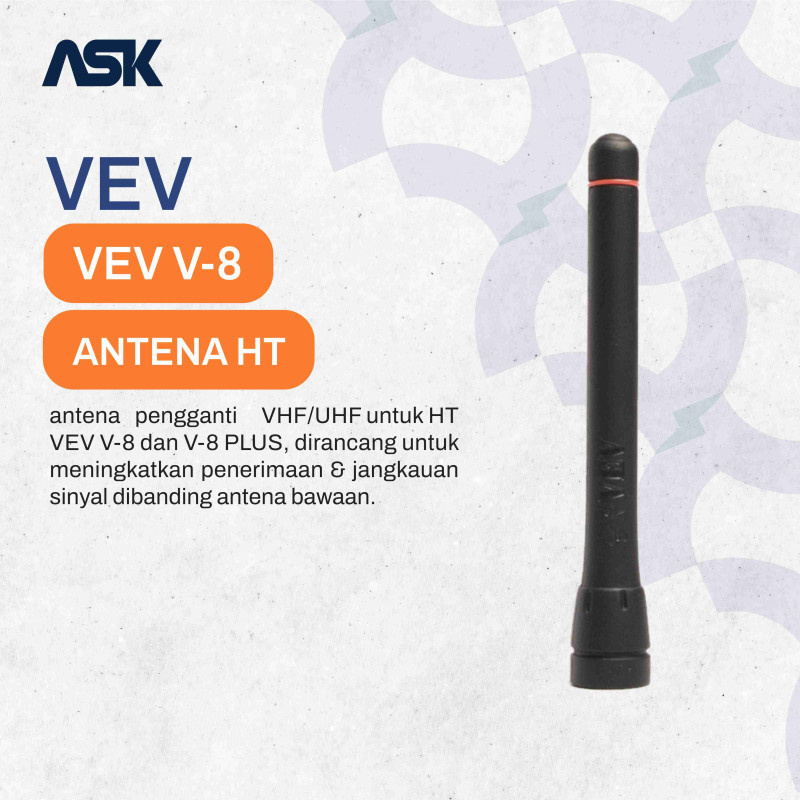 ANTENA HT VEV - V8 V 8 V-8 PLUS