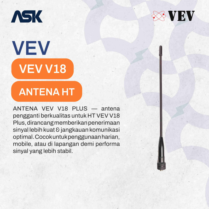 Antena Handy Talky VEV V18 PLUS
