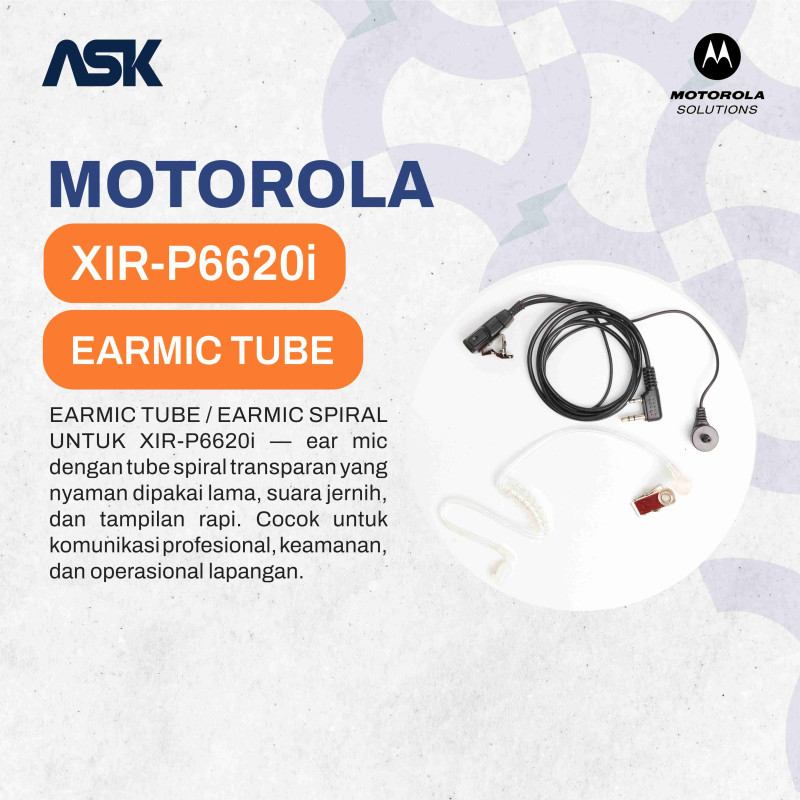 Earmic HT MOTOROLA XIR P6620I / P6600i
