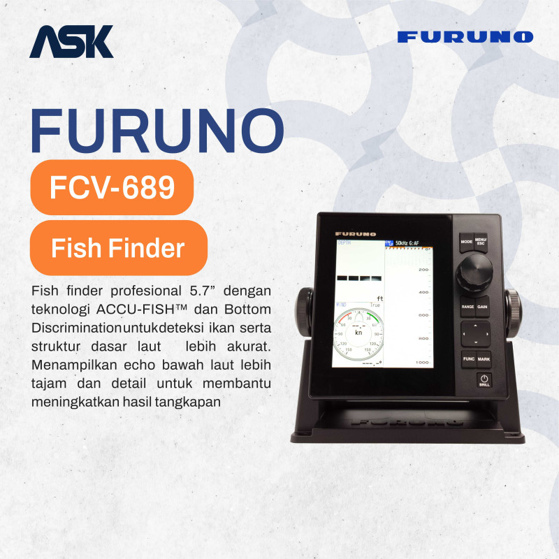 Fish Finder Furuno FCV-689 Original / FCV689 Furuno