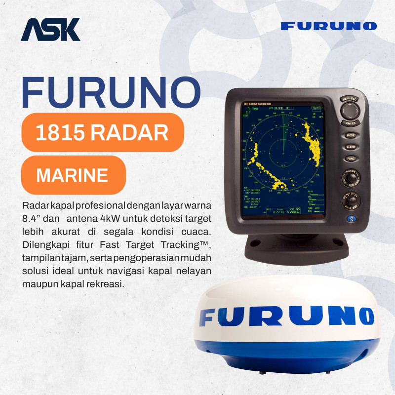 Radar Kapal FURUNO 1815 / 1815 Radar Marine Original