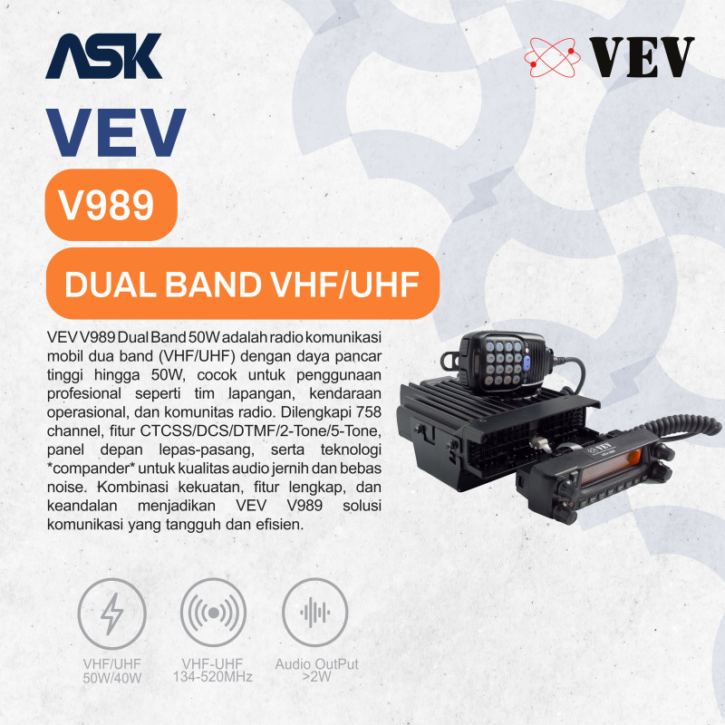 Radio Mobile V989 Plus VEV / Radio Mobile V 989