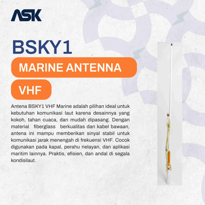 BSKY1 Antena VHF MARINE / Antenna Marine VHF