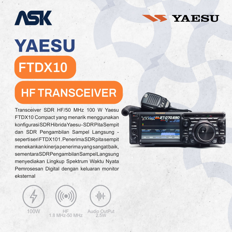SSB FTDX10D YAESU / SSB FTDX 10D