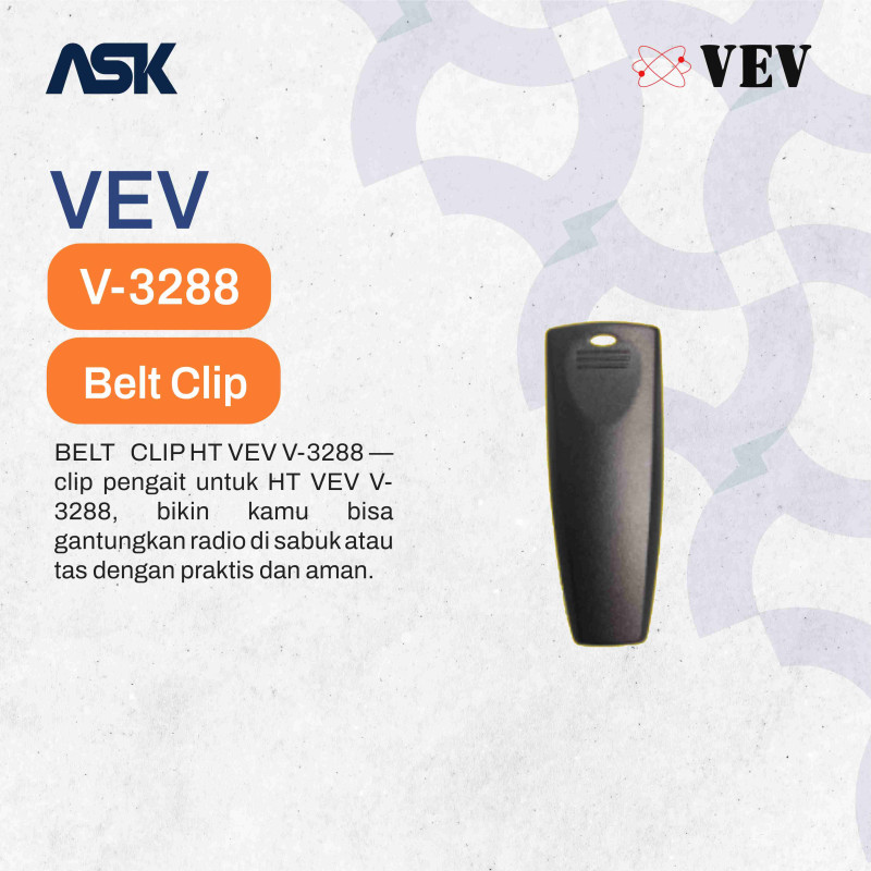 BELT CLIP HT VEV V-3288 BELT KLIP VEV V3288