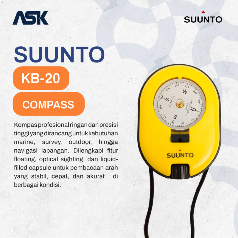 Kompas SUUNTO KB-20 Marine Compass / KB20 Compass Original