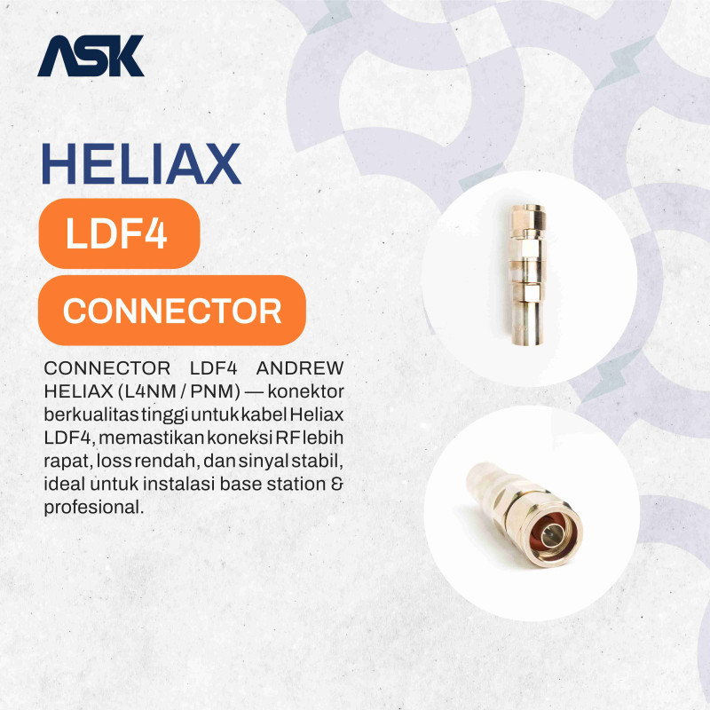 CONNECTOR LDF4 ANDREW HELIAX L4NM / PNM / CON