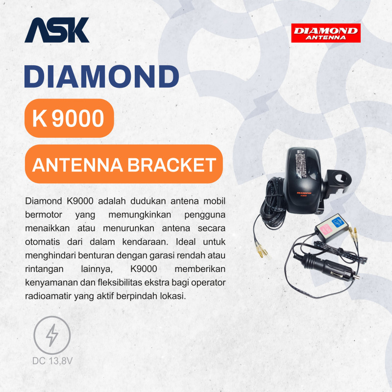 Bracket K-9000 DIAMOND / Breket Antena K9000 / K 9000