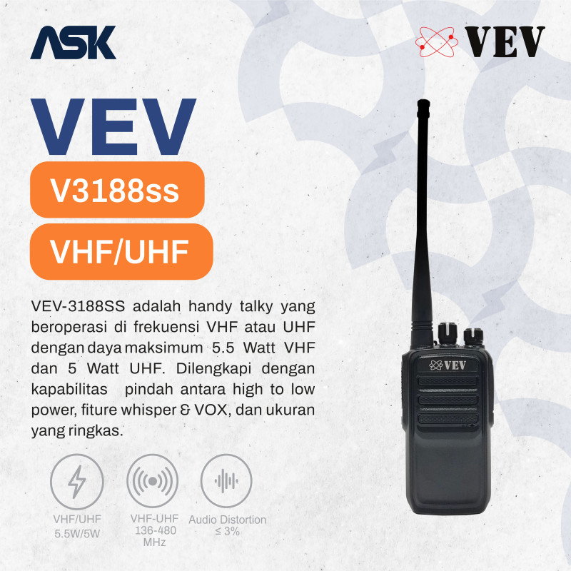 Handy Talky V3188ss VEV / HT V 3188ss VEV