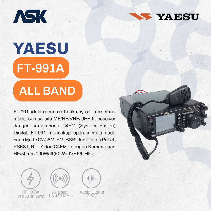 SSB FT-991A YAESU / FT991A ALL BAND