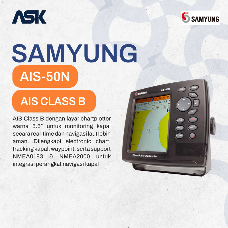 SAMYUNG AIS-50N AIS Class B untuk Navigasi Kapal & Tracking Kapal